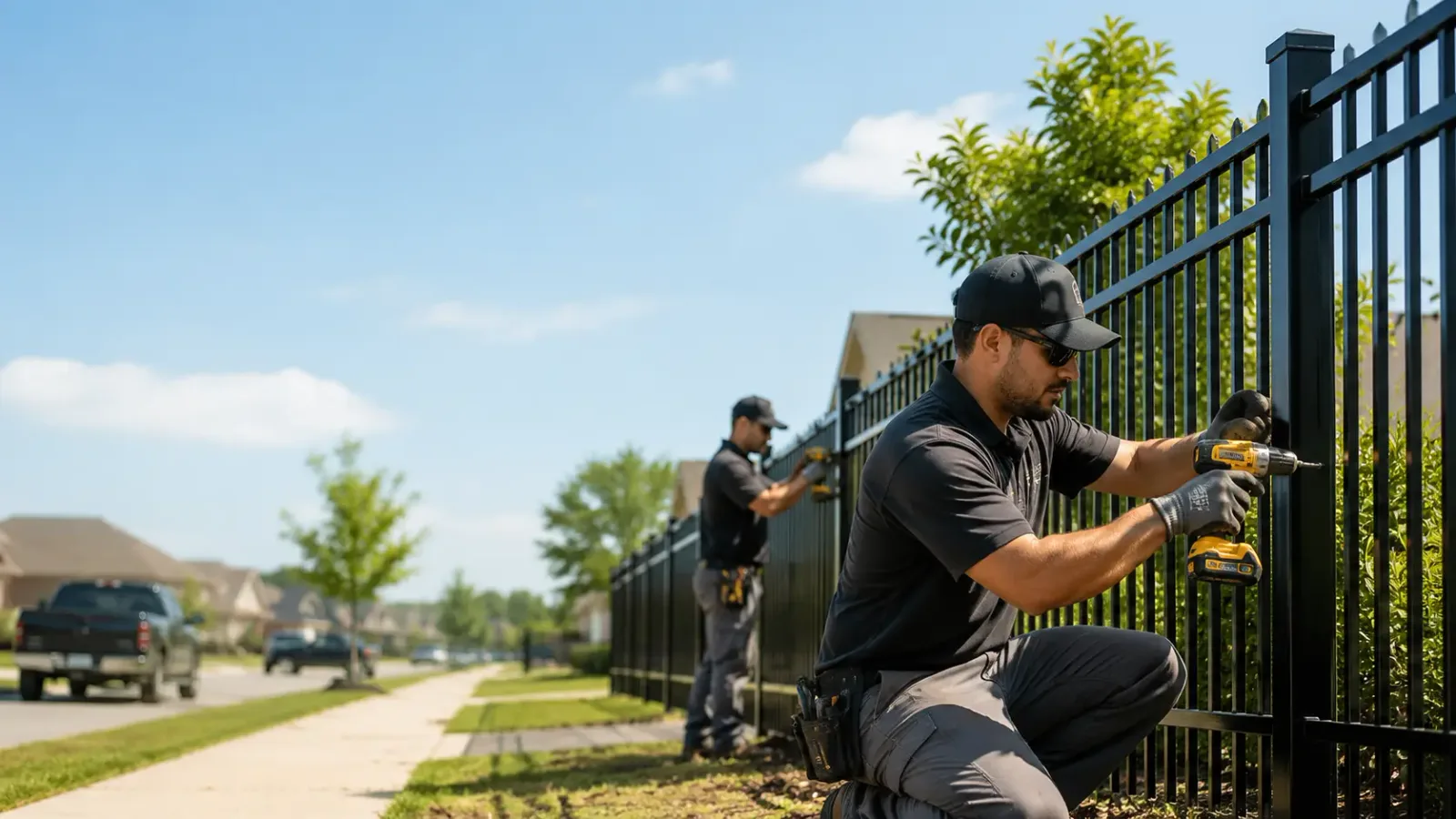 Metal Fence Installation in Bagdad, KY